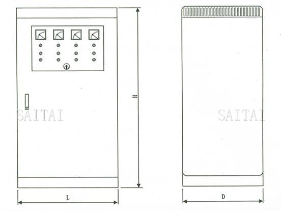 控制箱、柜外形尺寸图